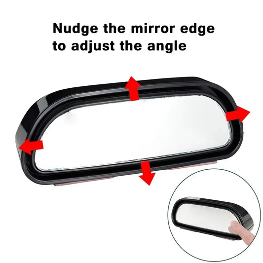 Auto Mirror Adjustable Wide Angle Side Rear Mirror Blind Spot Convex Mirrors