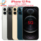 Genuine Apple iPhone 12 Pro, A14 Bionic IOS Face ID NFC Unlocked 5G 98%