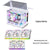 X-GAMERX Phantom Wings LCD Edition Black Seaview Room Case 360 Water-cooling Host