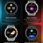 Waterproof GPS Compass Flashlight 1.7" AMOLED HD Call Sports Smart Watch