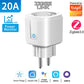 EU Power Monitor Wireless App Voice Remote Control Socket Outlet Work