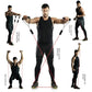 Fitness Resistance Bands Set Workout Exercise Tube Bands with Handles Carry Bags
