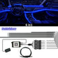 64 Colors RGB Symphony Car Ambient Light with APP Control