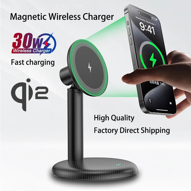 Gadgets Item 30W Strong Magnetic Wireless Chargers for iPhone