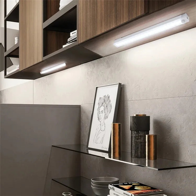 Motion Sensor Lamp Night Light Wireless LED USB Type C Rechargeable Lamp