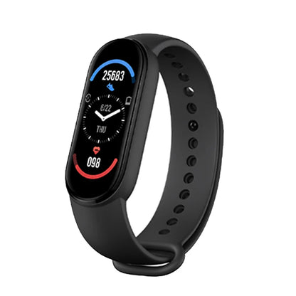 Waterproof M6 Smart Watch Men Women Fitness Sports Pressure Monitor Watches