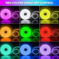 RGB Neon LED Strip Waterproof DIY USB Neon App Remote Control Lighting
