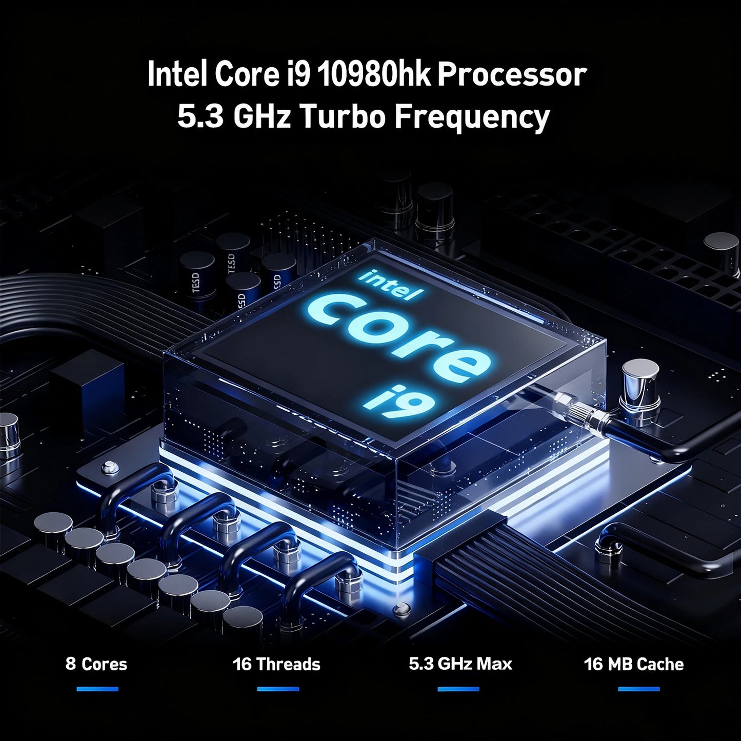 15.6" Gaming Laptop intel Core i9 10980HK  with Fingerprint Computer