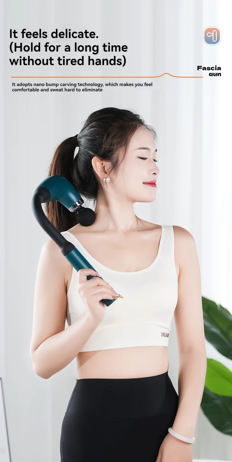 Smart Fascia Gun Electric Massager Massage Hammer Electric Fascia Gun