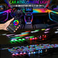 64 Colors RGB Symphony Car Ambient Light with APP Control