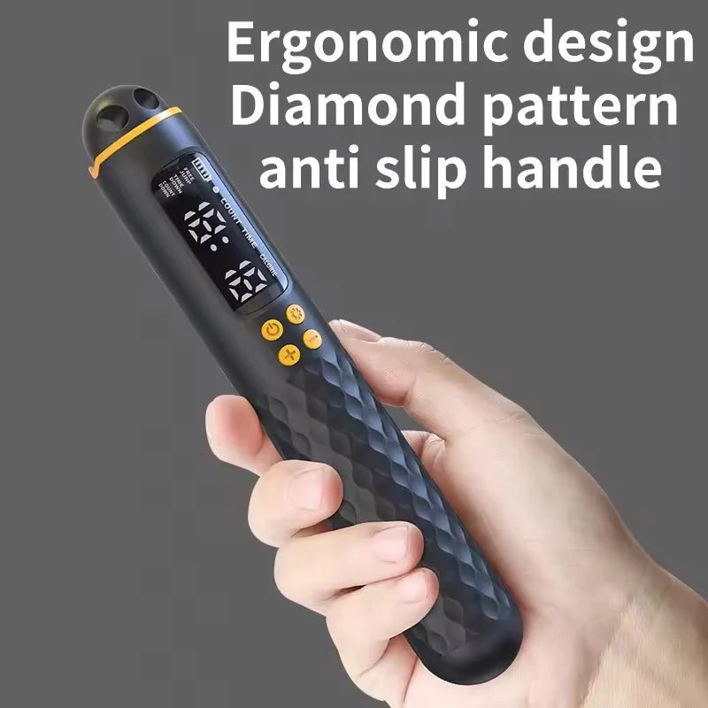 Electronic Technology Jump Rope Wire Rope with Digital Wireless Calorie Counter