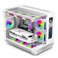 X-GAMERX Phantom Wings LCD Edition Black Seaview Room Case 360 Water-cooling Host