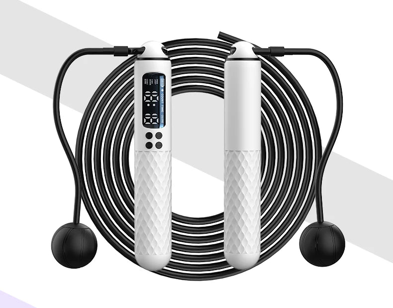 Electronic Technology Jump Rope Wire Rope with Digital Wireless Calorie Counter