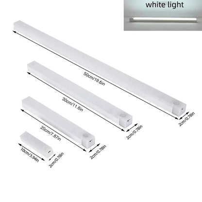 Motion Sensor Lamp Night Light Wireless LED USB Type C Rechargeable Lamp