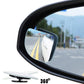 360° adjustable High-definition frameless car rearview mirror set