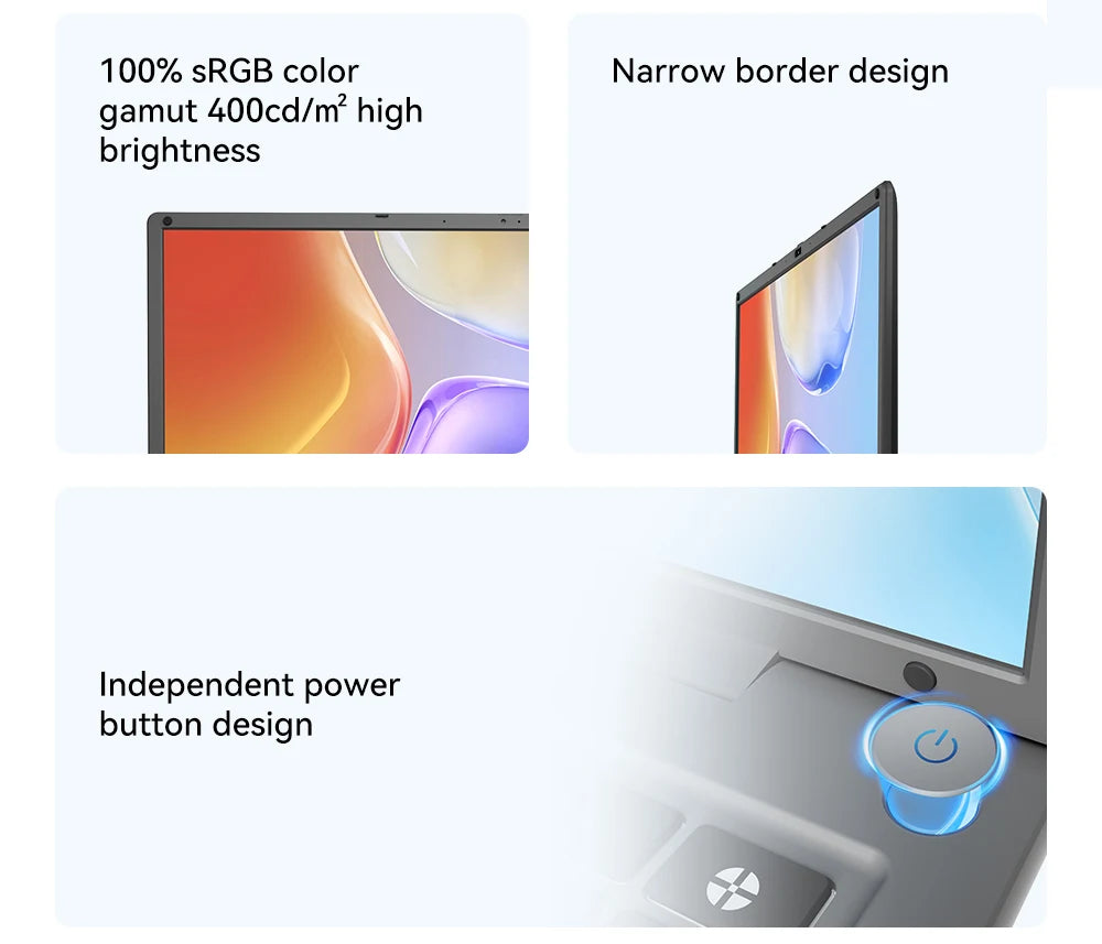 16 Inch Laptop with Intel Core i5 1240P 2.5K IPS Display Adreamer Laptop