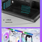 X-GAMERX Phantom Wings LCD Edition Black Seaview Room Case 360 Water-cooling Host