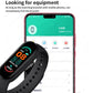 Waterproof M6 Smart Watch Men Women Fitness Sports Pressure Monitor Watches