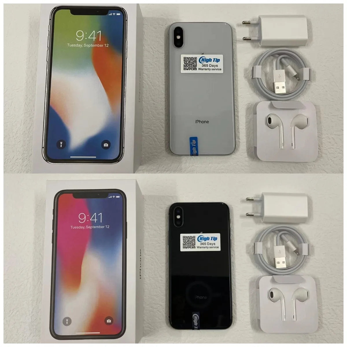 Original Unlocked Apple iPhone X and Dual Back Camera 4G LTE  iPhone