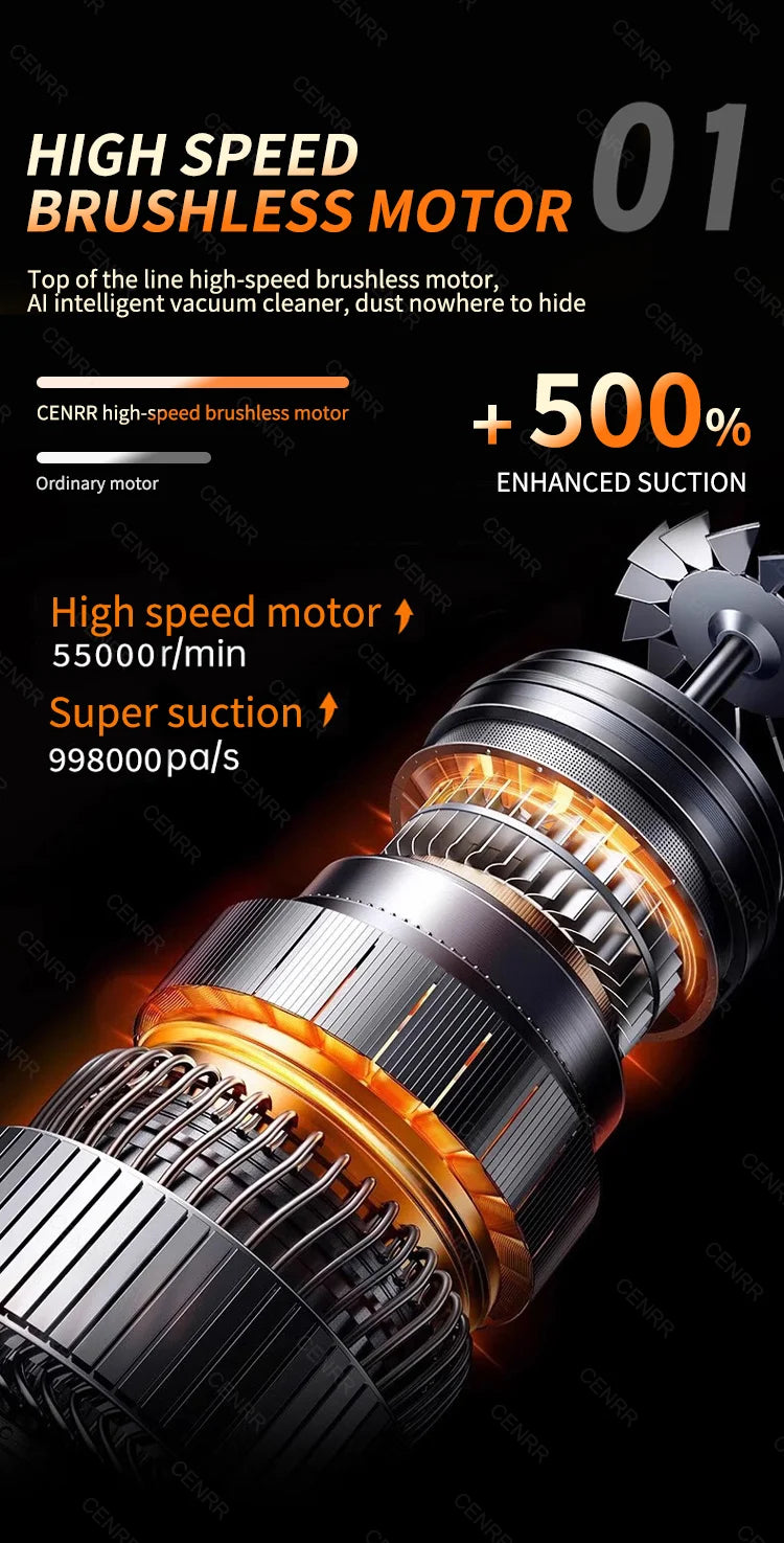 Portable Vacuum Cleaner for Home Appliance Handheld Blower Car Cleaner