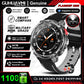 Waterproof GPS Compass Flashlight 1.7" AMOLED HD Call Sports Smart Watch