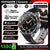 Waterproof GPS Compass Flashlight 1.7" AMOLED HD Call Sports Smart Watch