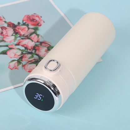Smart Thermos Stainless Steel Water Bottle Led Digital Temperature Display