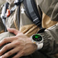 Waterproof GPS Compass Flashlight 1.7" AMOLED HD Call Sports Smart Watch