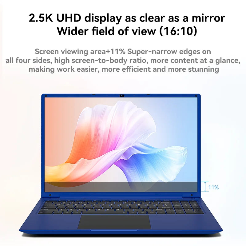 16 Inch Laptop with Intel Core i5 1240P 2.5K IPS Display Adreamer Laptop