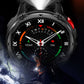 Waterproof GPS Compass Flashlight 1.7" AMOLED HD Call Sports Smart Watch