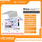 X-GAMERX Phantom Wings LCD Edition Black Seaview Room Case 360 Water-cooling Host