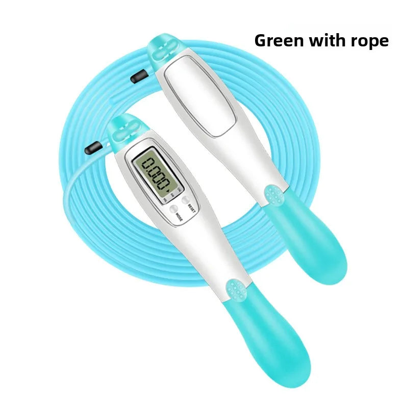 Electronic Counting Rope Skipping Speed Steel Wire Cordless Dual-use Smart Aerobic