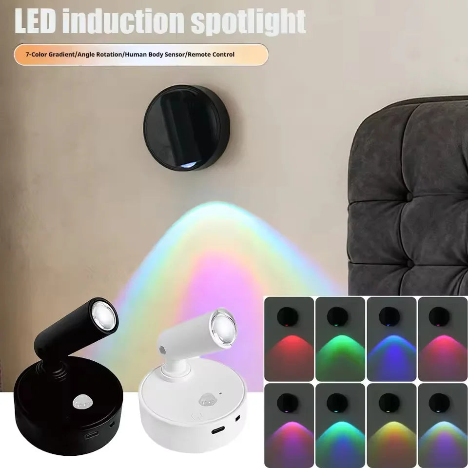 Magnetic Base USB Rechargeable LED Cordless Wall Light