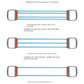 Full Body Workout Set - Chest Expander with 5 Removable Resistance Bands