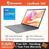 16 Inch Laptop with Intel Core i5 1240P 2.5K IPS Display Adreamer Laptop