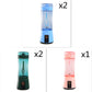Portable Electric Fruit Juicer Wireless USB Rechargeable Mini Mixer