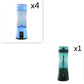 Portable Electric Fruit Juicer Wireless USB Rechargeable Mini Mixer