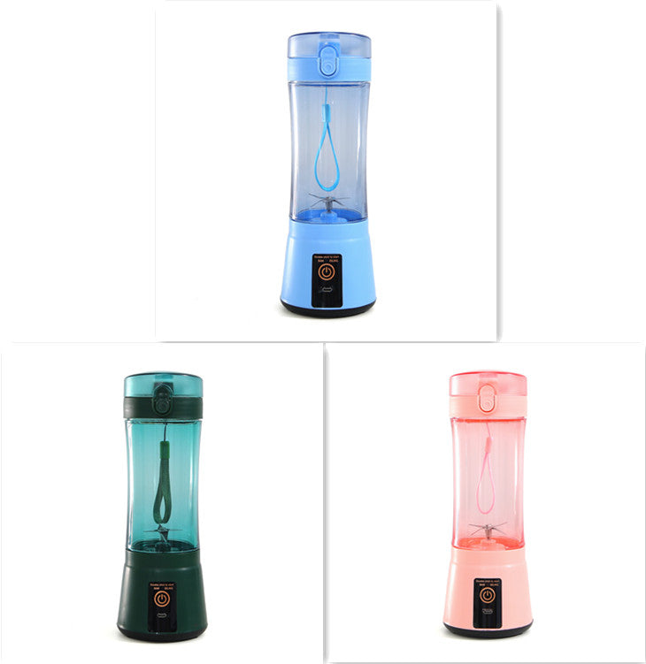 Portable Electric Fruit Juicer Wireless USB Rechargeable Mini Mixer