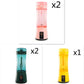 Portable Electric Fruit Juicer Wireless USB Rechargeable Mini Mixer