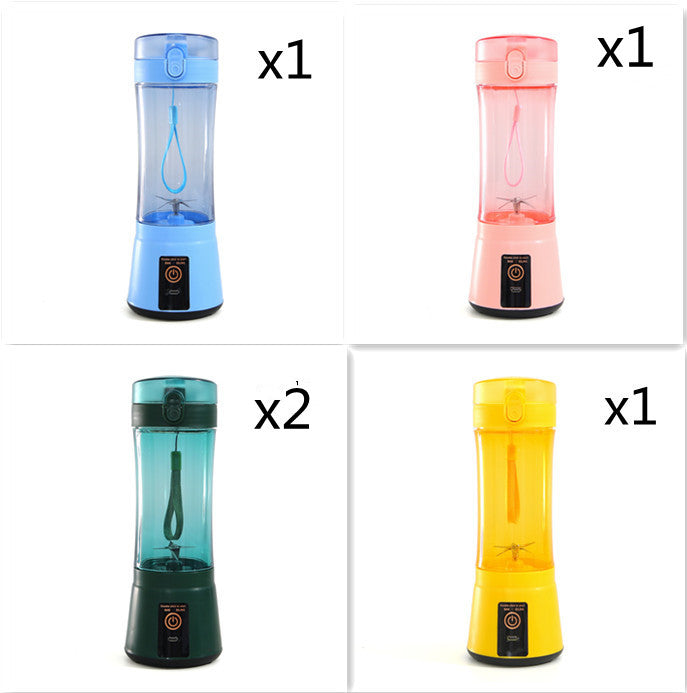 Portable Electric Fruit Juicer Wireless USB Rechargeable Mini Mixer