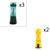 Portable Electric Fruit Juicer Wireless USB Rechargeable Mini Mixer