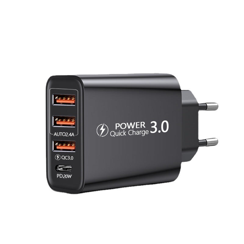 U.S. And European 3USB Mobile Phone Adapter and Fast Charger Adapter