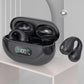 Ear Clip Bluetooth 5.3 Touch Wireless Earphone In-Ear Bass HIFI Sports Headset