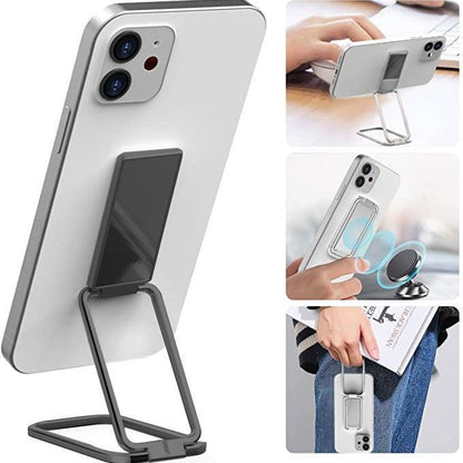 Mobile Phone Holder Ring Buckle Retractable Desktop Cell Phone Stand