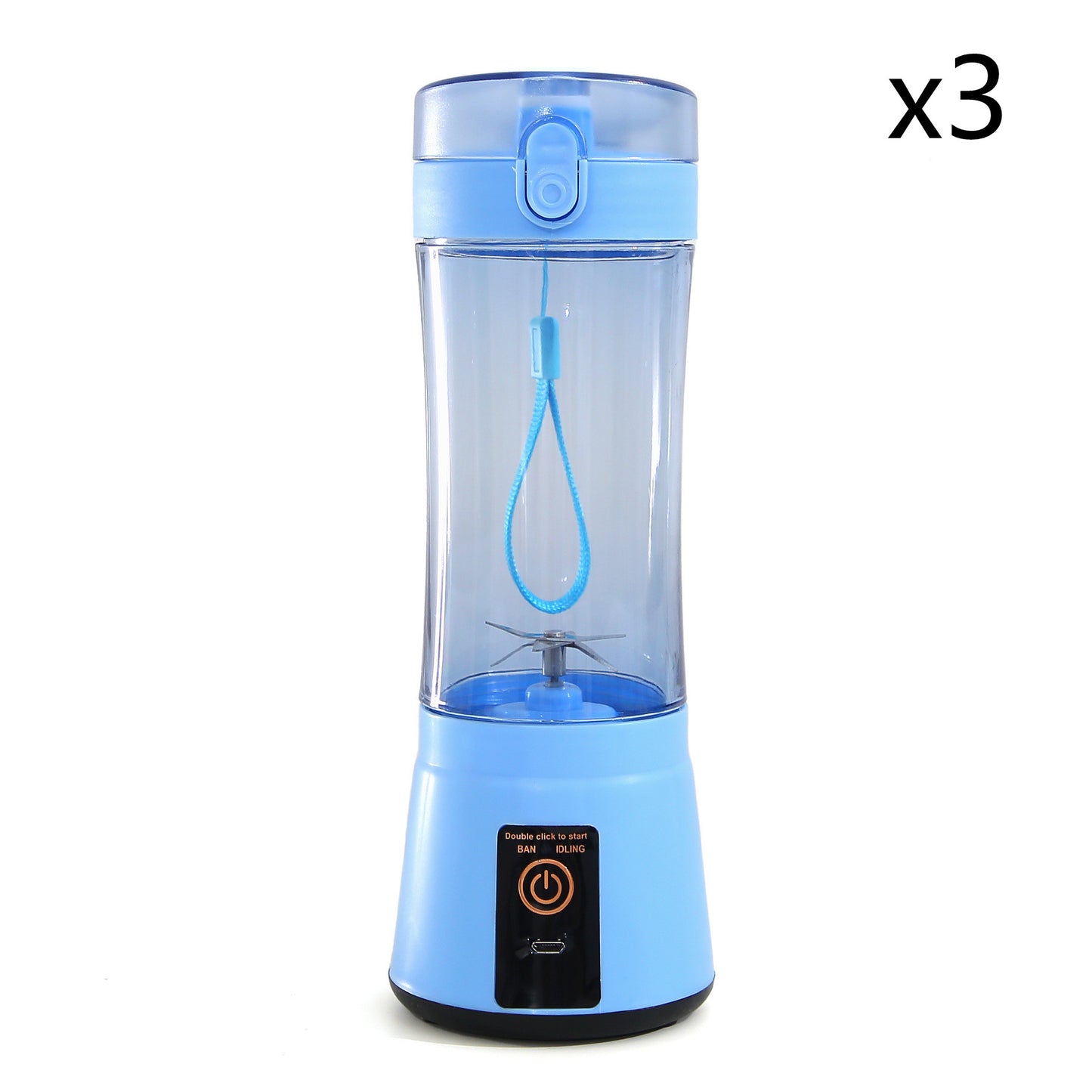 Portable Electric Fruit Juicer Wireless USB Rechargeable Mini Mixer